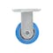 Vestil Polyurethane Rigid Caster 4 In. Diameter x 2 In. Width 617 Lb. Capacity Light Blue/Gray CST-KB-4X2PUP-R - alternate 5
